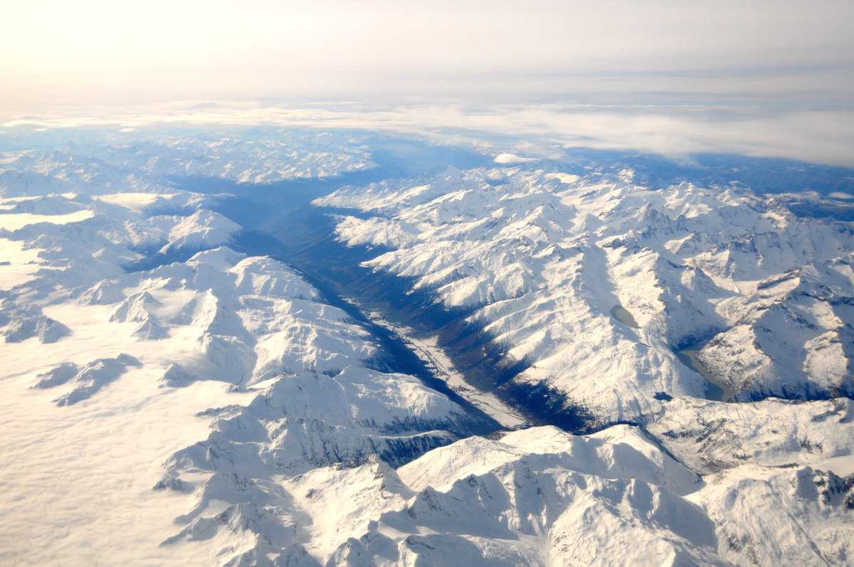 L'' Oberland bernese dall'' alto.